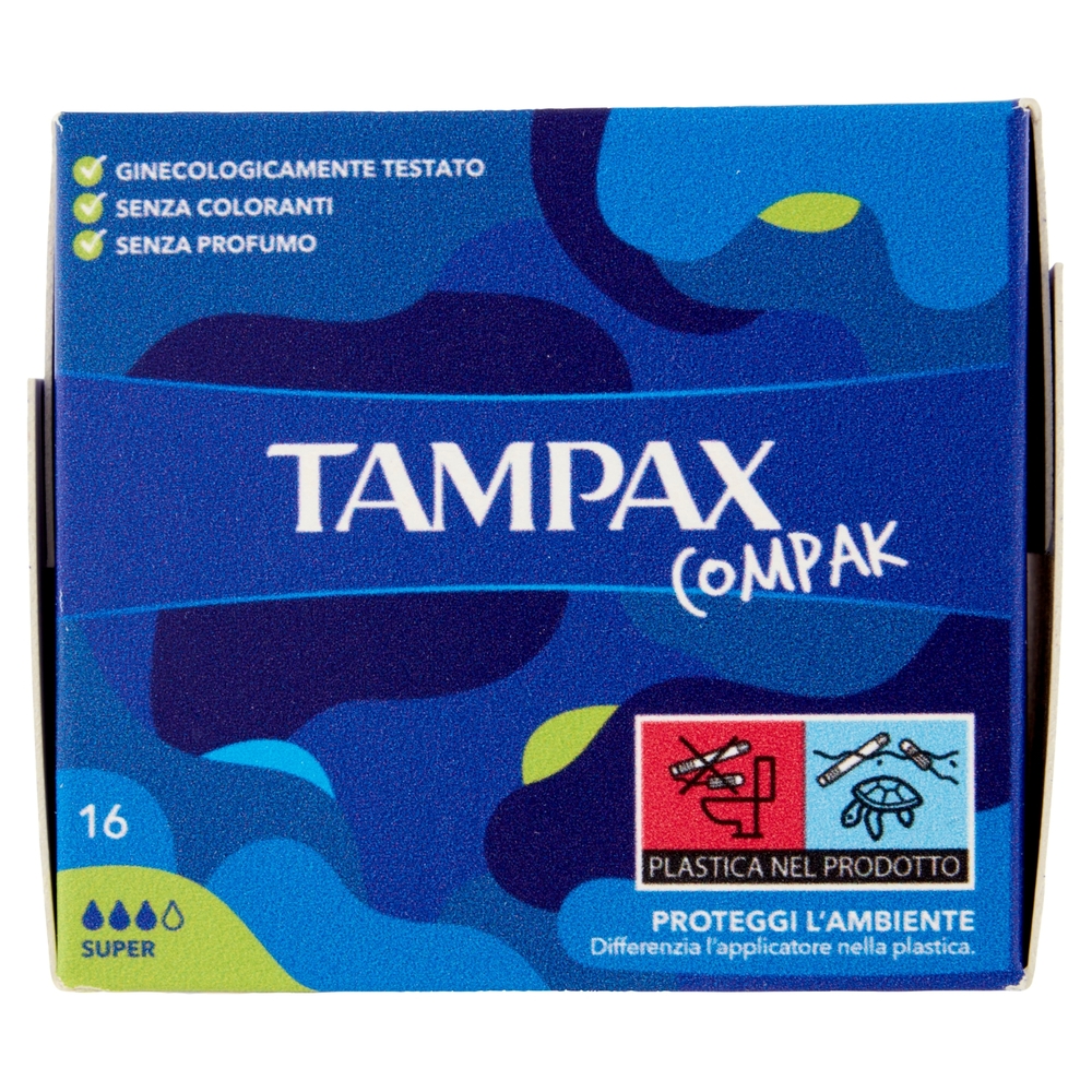 Tampax Compak Super 16 pz